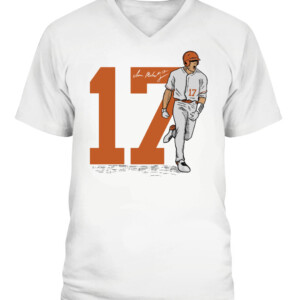 IM BASEBALL SHIRT IVAN MELENDEZ Texas Longhorns CAVN white front.jpg