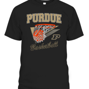 PURDUE BASKETBALL SHIRT Purdue Boilermakers Mackey Arena CABT black front.jpg