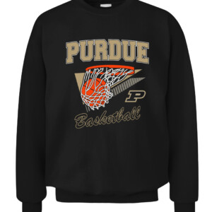 PURDUE BASKETBALL SHIRT Purdue Boilermakers Mackey Arena CACS black front.jpg