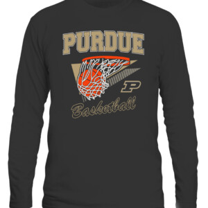 PURDUE BASKETBALL SHIRT Purdue Boilermakers Mackey Arena CALS black front.jpg