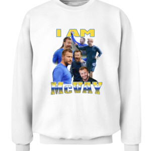 I AM SM SHIRT Sean Mcvay Los Angeles Rams 2022 Super Bowl LVI Champions CACS white front.jpg