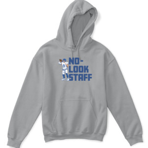 NO LOOK STAFF SHIRT MATTHEW STAFFORD Los Angeles Rams 2022 Super Bowl LVI Champions APKH sport grey front.jpg