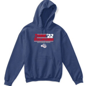 TIMME HOLMGREN '22 SHIRT Drew Timme and Chet Holmgren Gonzaga Bulldogs Basketball APKH navy front.jpg