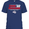 TIMME HOLMGREN '22 SHIRT Drew Timme and Chet Holmgren Gonzaga Bulldogs Basketball CABT navy front.jpg