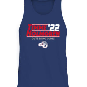 TIMME HOLMGREN '22 SHIRT Drew Timme and Chet Holmgren Gonzaga Bulldogs Basketball CATT navy front.jpg