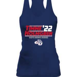 TIMME HOLMGREN '22 SHIRT Drew Timme and Chet Holmgren Gonzaga Bulldogs Basketball CAWT navy front.jpg