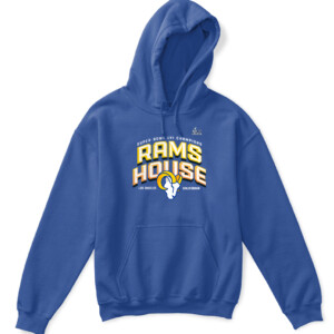 RAMS HOUSE SHIRT Los Angeles Rams 2022 Super Bowl LVI Champions Running Back Hometown APKH royal front.jpg