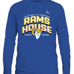 RAMS HOUSE SHIRT Los Angeles Rams 2022 Super Bowl LVI Champions Running Back Hometown CALS royal front.jpg