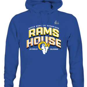 RAMS HOUSE SHIRT Los Angeles Rams 2022 Super Bowl LVI Champions Running Back Hometown CAUH royal front.jpg