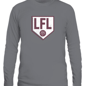 LFL SHIRT Left Field Lounge Mississippi State Bulldogs CALS graphite heather front.jpg