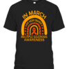 In March We Wear Orange Multiple Sclerosis Awareness T Shirt