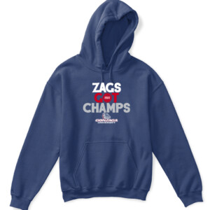 ZAGS GOT CHAMPS SHIRT Gonzaga Bulldogs APKH navy front.jpg