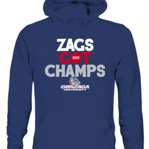ZAGS GOT CHAMPS SHIRT Gonzaga Bulldogs CAUH navy front.jpg
