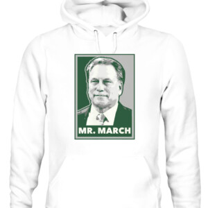 MR. MARCH SHIRT Tom Izzo, Michigan State Spartans CAUH white front.jpg