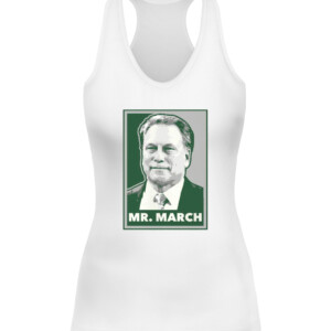 MR. MARCH SHIRT Tom Izzo, Michigan State Spartans CAWT white front.jpg
