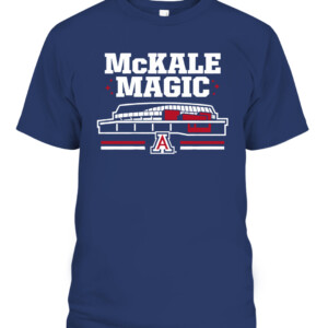 MCKALE MAGIC SHIRT McKale Memorial Center, Arizona Wildcats CABT navy front.jpg