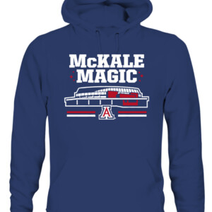 MCKALE MAGIC SHIRT McKale Memorial Center, Arizona Wildcats CAUH navy front.jpg
