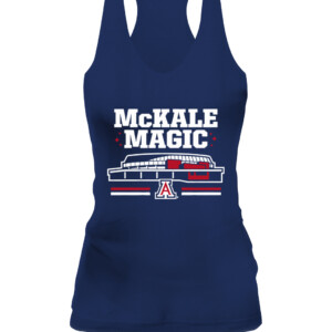 MCKALE MAGIC SHIRT McKale Memorial Center, Arizona Wildcats CAWT navy front.jpg