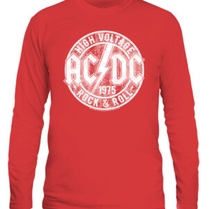 ACDC High Voltage Rock & Roll 1975 Red Men’s T Shirt CALS red front.jpg