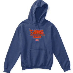 BEAM DREAM TEAM SHIRT AUBURN GYMNASTICS, AUBURN TIGERS APKH navy front.jpg