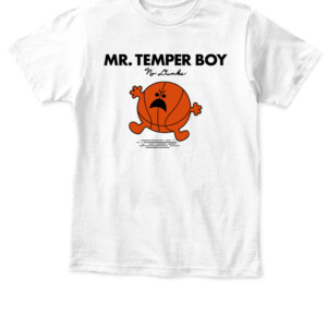 MR. TEMPER BOY - NO DUNKS SHIRT J.E. Skeets