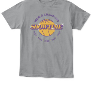 SHOWTIME SHIRT Los Angeles Lakers APKT sport grey front.jpg