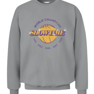 SHOWTIME SHIRT Los Angeles Lakers CACS sport grey front.jpg
