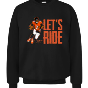 LET'S RIDE SHIRT RUSSELL WILSON, Denver Broncos CACS black front.jpg