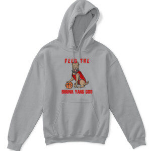 FEED THE BRUNK YARD DOG SHIRT Ohio men's basketball, Ohio State Buckeyes APKH sport grey front.jpg