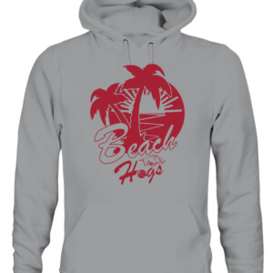 Beach Hogs Shirt Arkansas Razorbacks #BeachHogs CAUH sport grey front.jpg