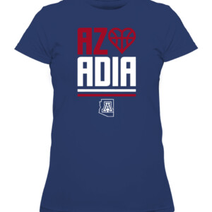 AZ LOVES ADIA SHIRT Arizona Women's Basketball, Arizona Wildcats