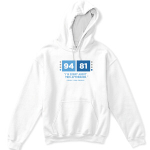 I'M SORRY ABOUT THIS AFTERNOON SHIRT K’s Farewell, North Carolina Tar Heels APKH white front.jpg