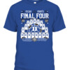 Duke FINAL FOUR Roster SHIRT Duke Blue Devils 2022 NCAA Men's Basketball Tournament March Madness Final Four CABT royal front.jpg