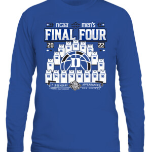 Duke FINAL FOUR Roster SHIRT Duke Blue Devils 2022 NCAA Men's Basketball Tournament March Madness Final Four CALS royal front.jpg