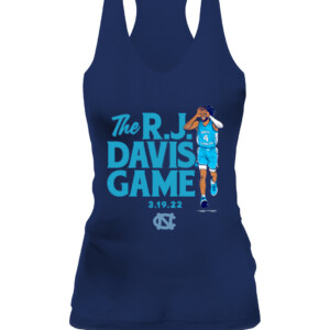 THE R.J. DAVIS GAME SHIRT R.J. Davis, Final Four, North Carolina Tar Heels