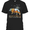 Bear And Into The Forest I Go To Lose My Mind T Shirt CABT black front.jpg