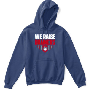 WE WANT UCONN SHIRT UConn Women's Basketball, 2022 Big East Tournament Champions, Connecticut Huskies APKH navy front.jpg