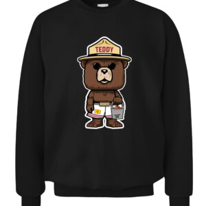 Teddy Buckets Shirt Texas A&M Aggies CACS black front.jpg