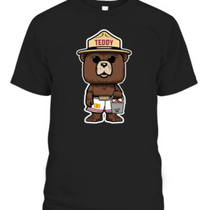 Teddy Buckets Shirt Texas A&M Aggies CAPT black front.jpg