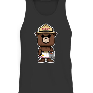 Teddy Buckets Shirt Texas A&M Aggies CATT black front.jpg