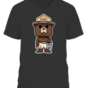 Teddy Buckets Shirt Texas A&M Aggies CAVN black front.jpg