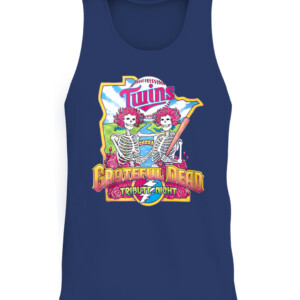 Minnesota Twins Grateful Dead Tribute Night Shirt CATT navy front.jpg