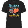 Reading Adventure Library Student Teacher Book Bookaholic T Shirt CABT black front.jpg