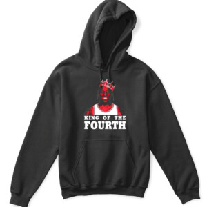 KING OF THE FOURTH SHIRT DeMar DeRozan CHICAGO BULLS APKH black front.jpg