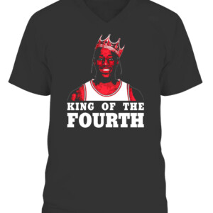 KING OF THE FOURTH SHIRT DeMar DeRozan CHICAGO BULLS CAVN black front.jpg