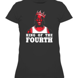 KING OF THE FOURTH SHIRT DeMar DeRozan CHICAGO BULLS CAWTS black front.jpg