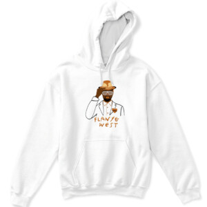 Flanye West T Shirt Funny Kanye West, Flan Cake, #FoodWithNames APKH white front.jpg