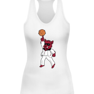 ARKANSAS DANCING SHIRT THE HOGS ARE DANCING, Arkansas Razorbacks CAWT white front.jpg