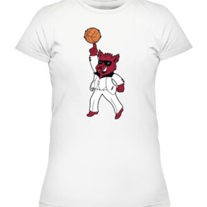 ARKANSAS DANCING SHIRT THE HOGS ARE DANCING, Arkansas Razorbacks CAWTS white front.jpg