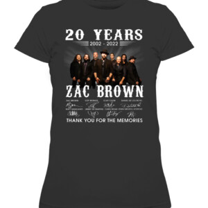 Official Zac Brown 20 Years 2002 2022 Signatures Thank You For The Memories Shirt CAWTS black front 1.jpg